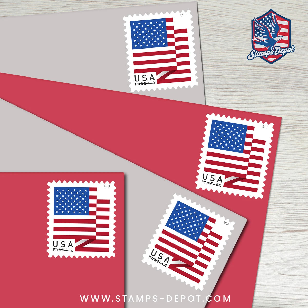 U.S. Flag 2018 Stamps