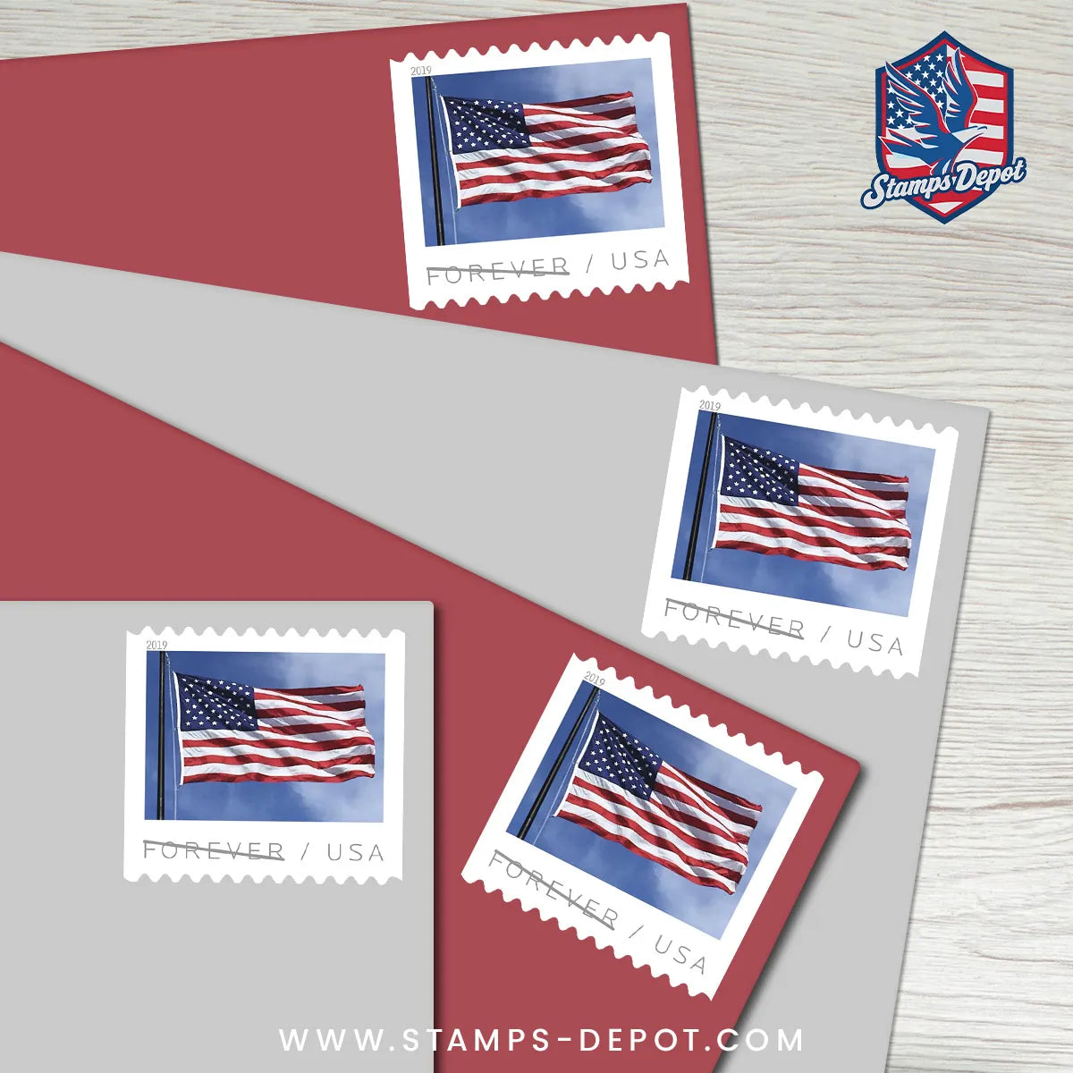 U.S. Flag 2019 Stamps