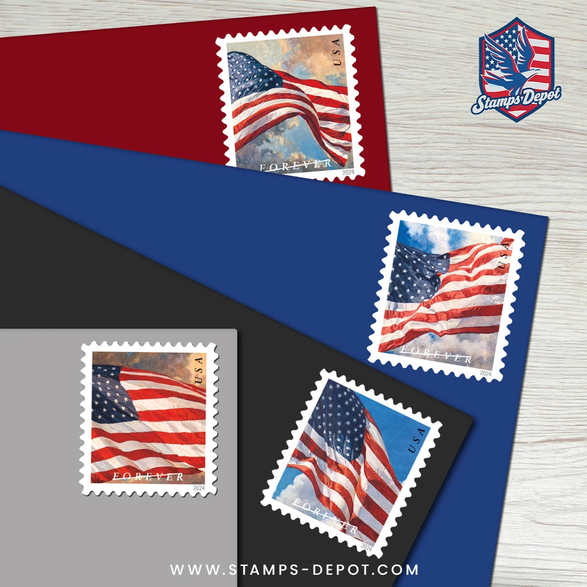 U.S. Flag 2024 Stamps