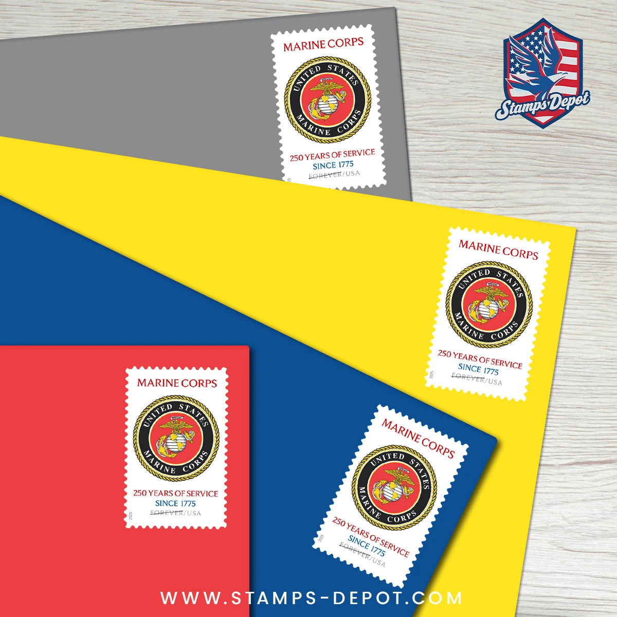 U.S. Marine Corps 250th Stamps