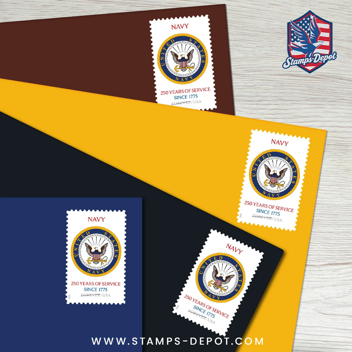U.S. Navy 250th Stamps