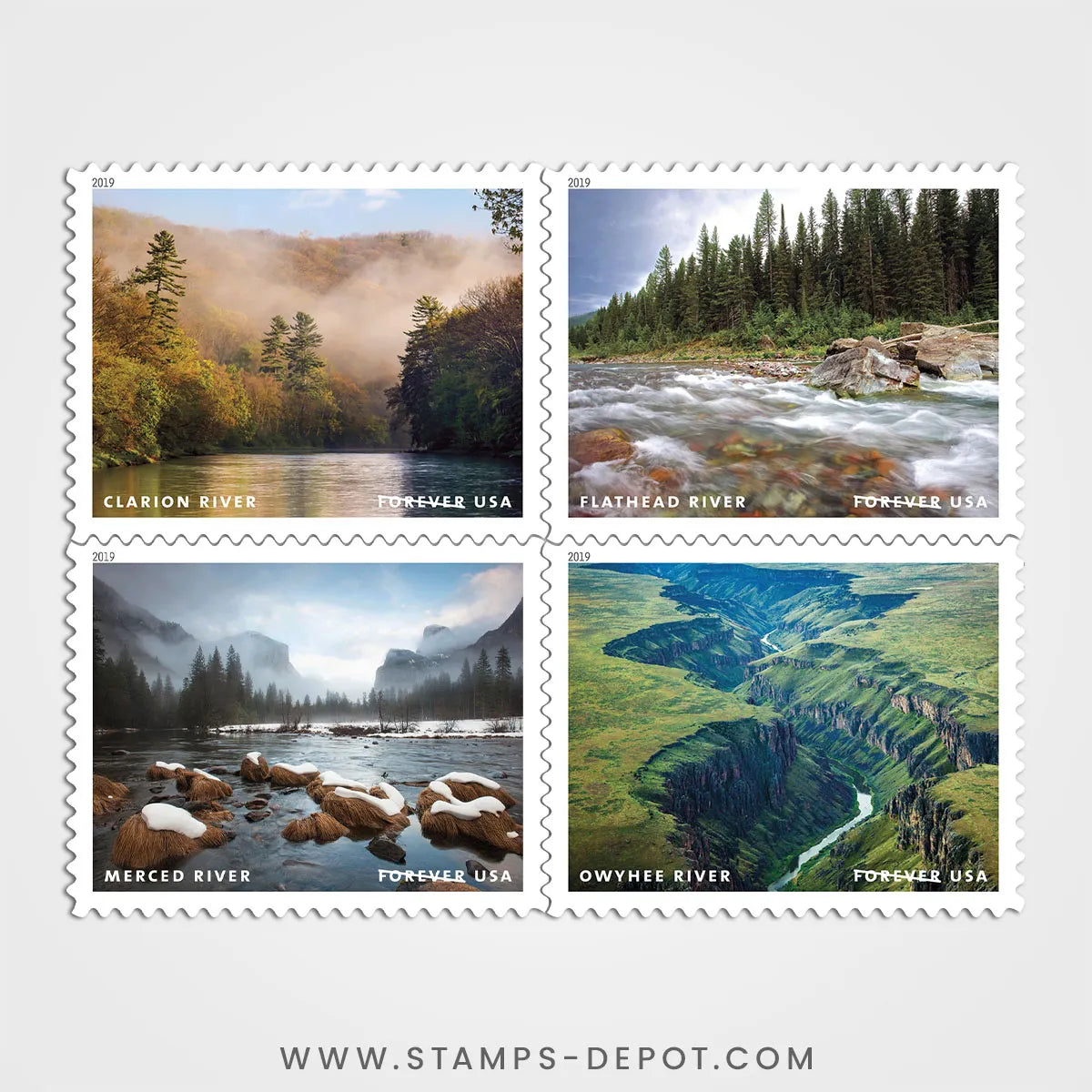 Wild and Scenic Rivers Stamps