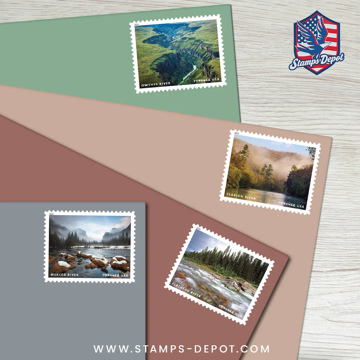 Wild and Scenic Rivers Stamps