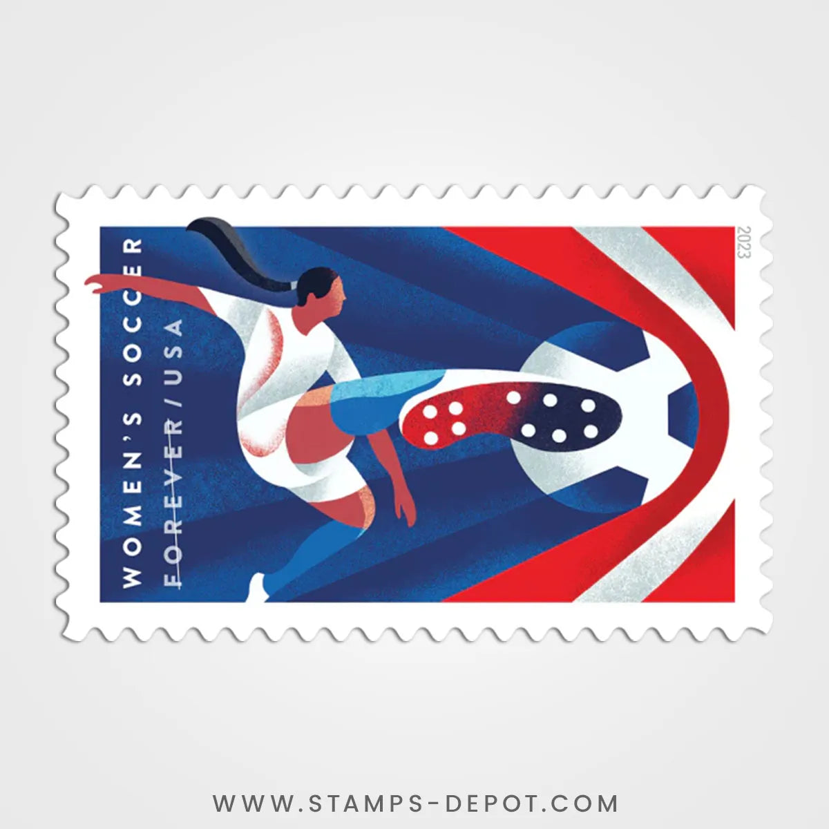 Women’s Soccer Stamps