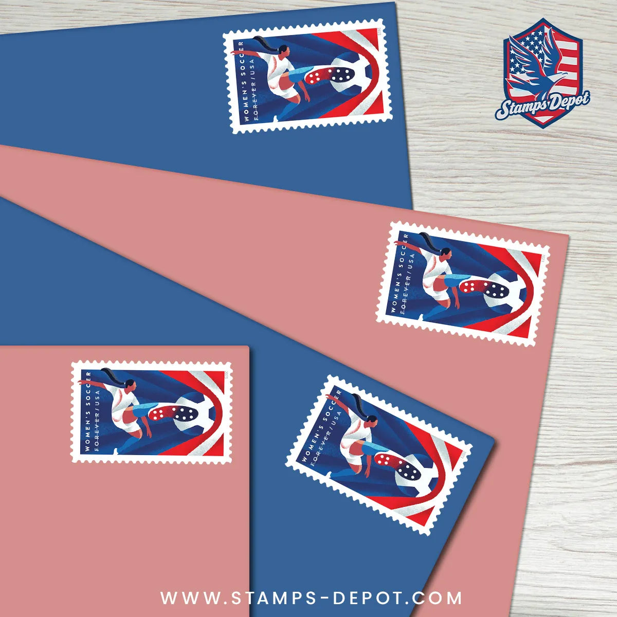 Women’s Soccer Stamps